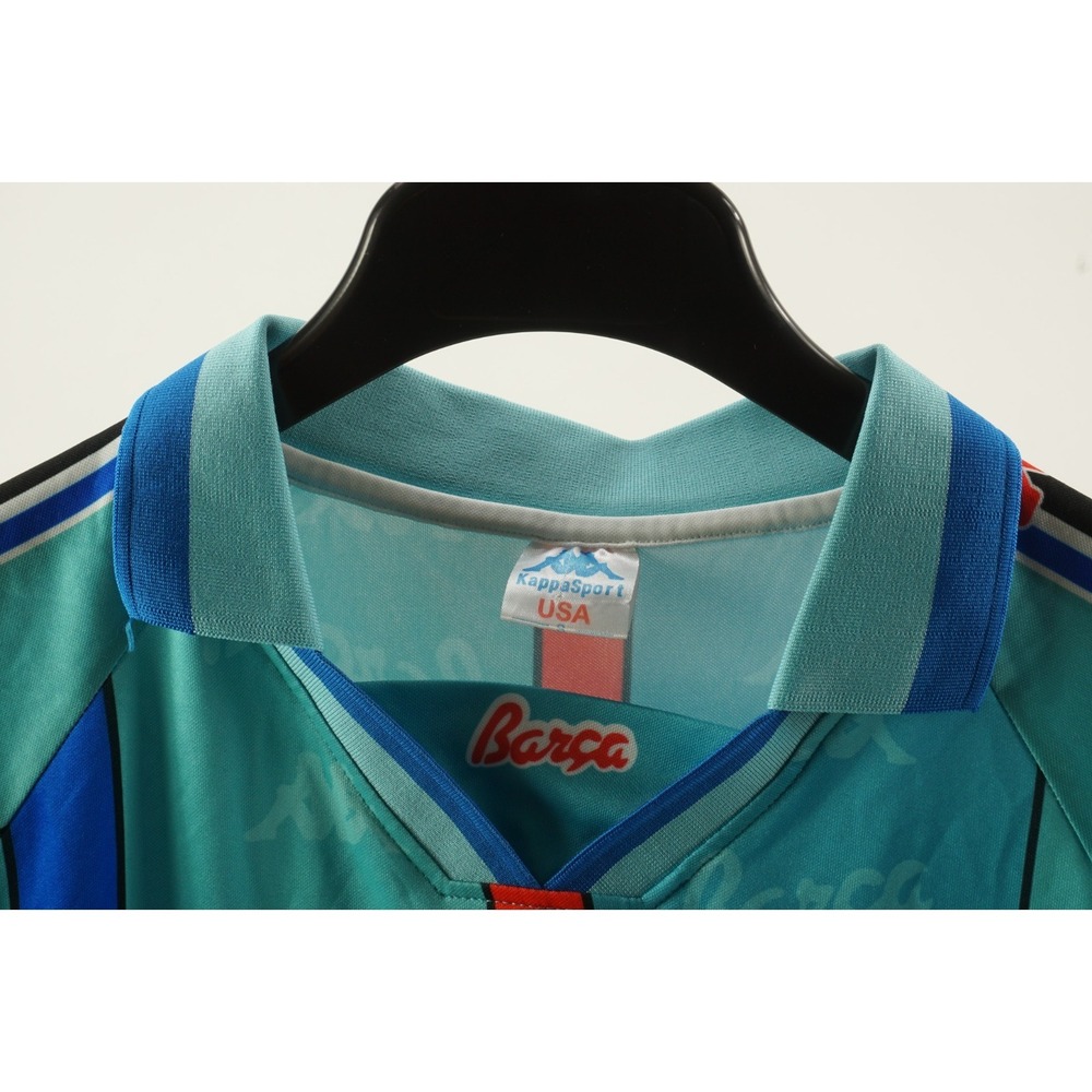 Vintage 90s 1995-1997 Kappa Barcelona FCB Albert Ferrer Soccer Jersey Mens Small - Picture 7 of 16